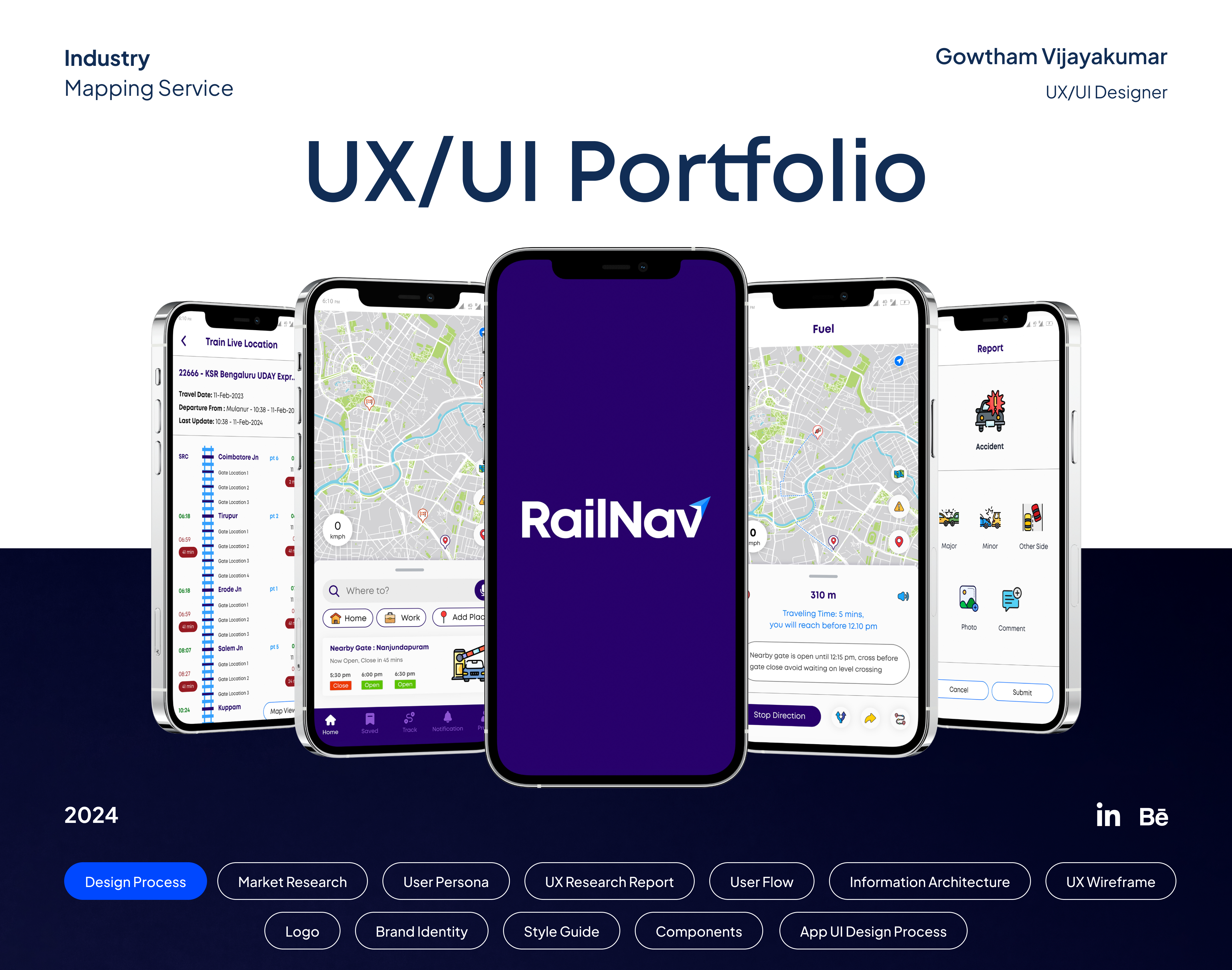 RailNav UX/UI